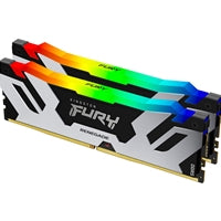Kingston FURY Renegade KF568C36RSAK2-32 32GB (2x16GB) RGB System Memory, 6800MT/s, DDR5, CL36, DIMM, AMD EXPO Certified Kingston FURY Renegade KF568C36RSAK2-32 32GB (2x16GB) RGB System Memory, 6800MT/s, DDR5, CL36, DIMM, AMD EXPO Certified